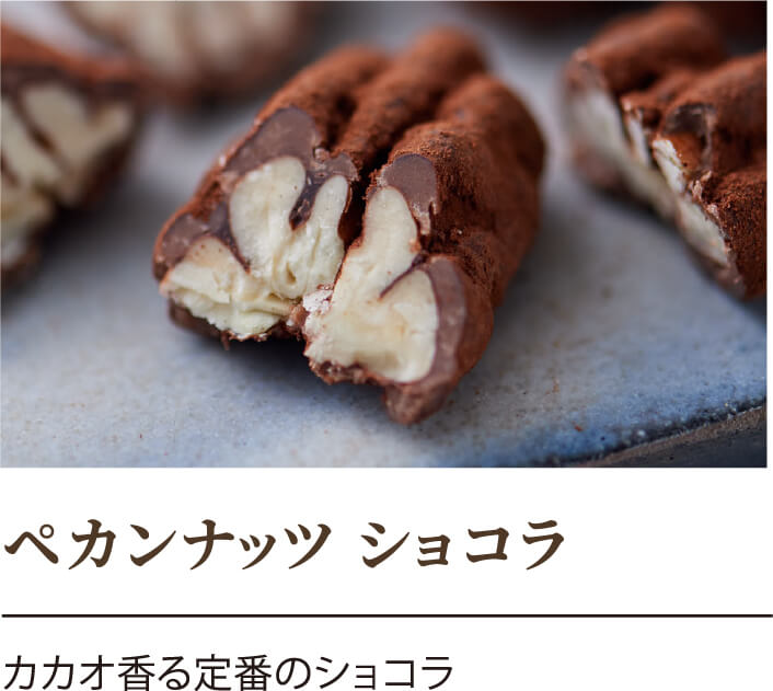 ペカンナッツ ショコラ カカオ香る定番のショコラ