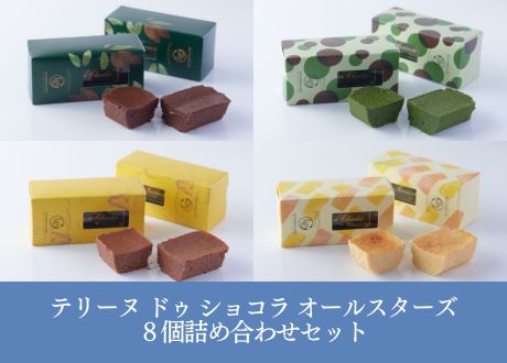 テリーヌ ドゥ ショコラ オールスターズ 8個詰め合わせギフト